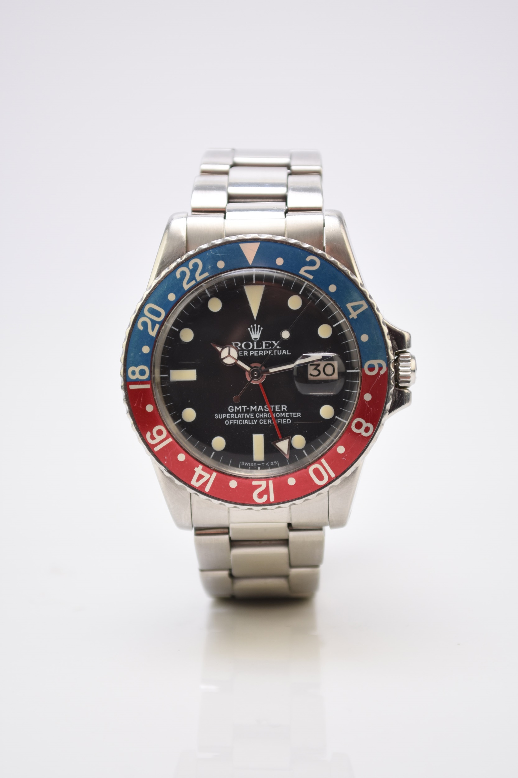 The Rolex GMT Master wristwatch owned and worn by maritime explorer Vital Alsar.